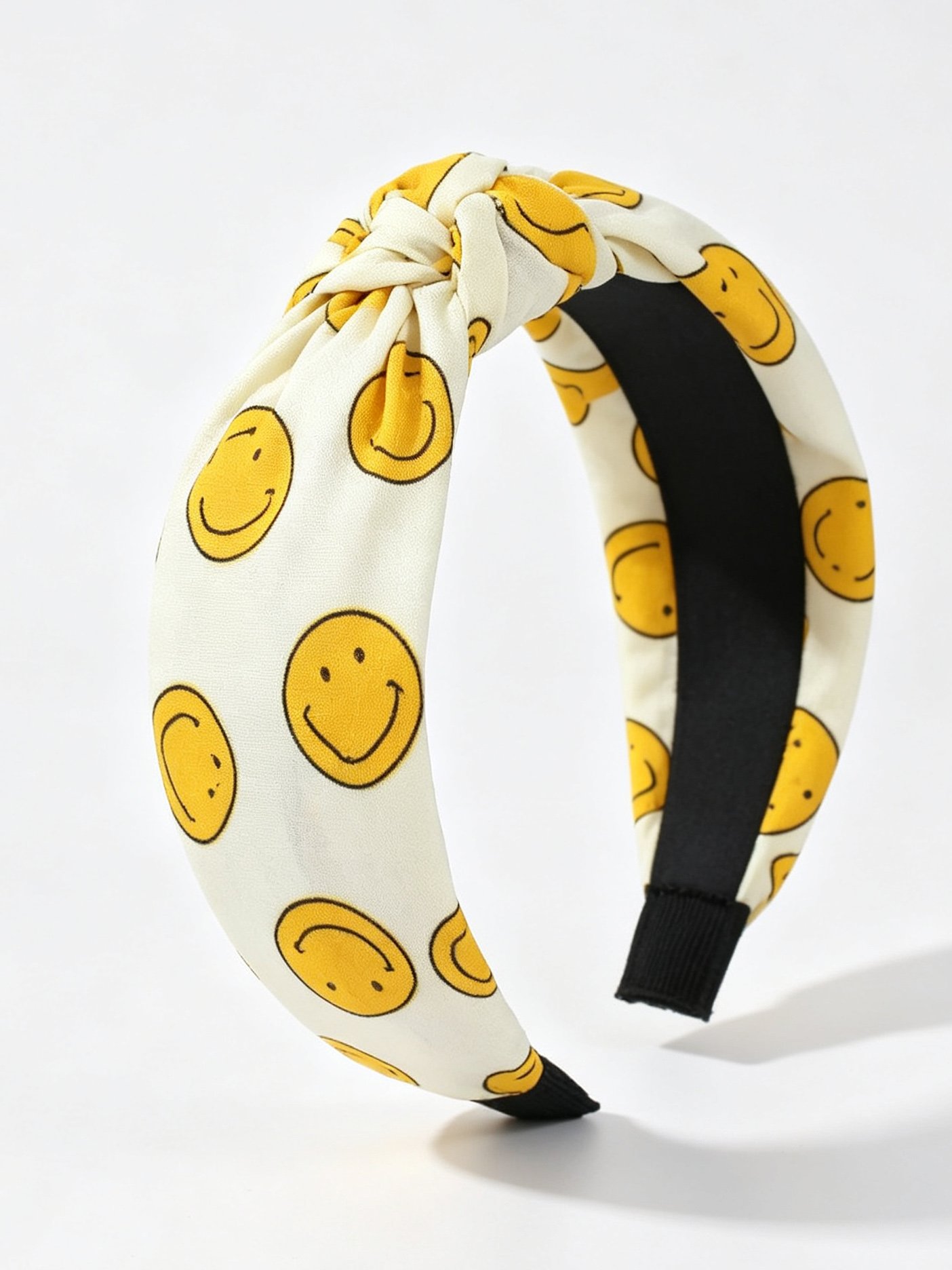 Smiley Face Knotted Headband