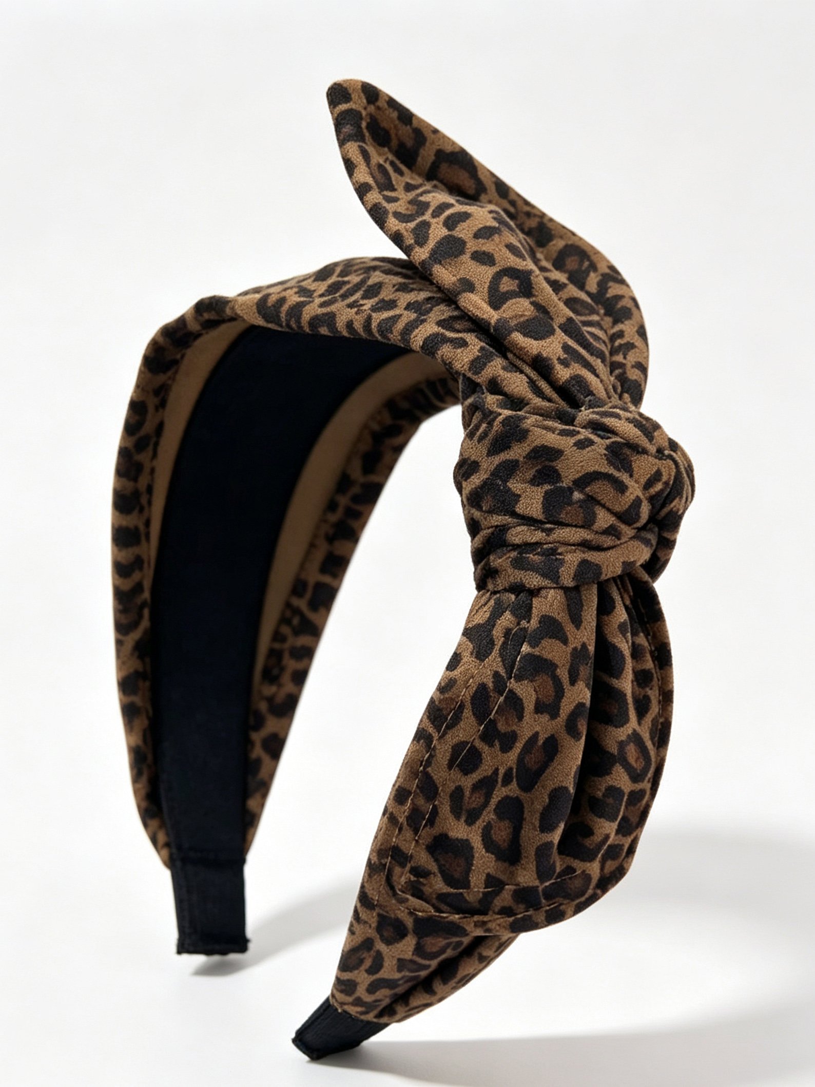 Leopard Print Bow Headband