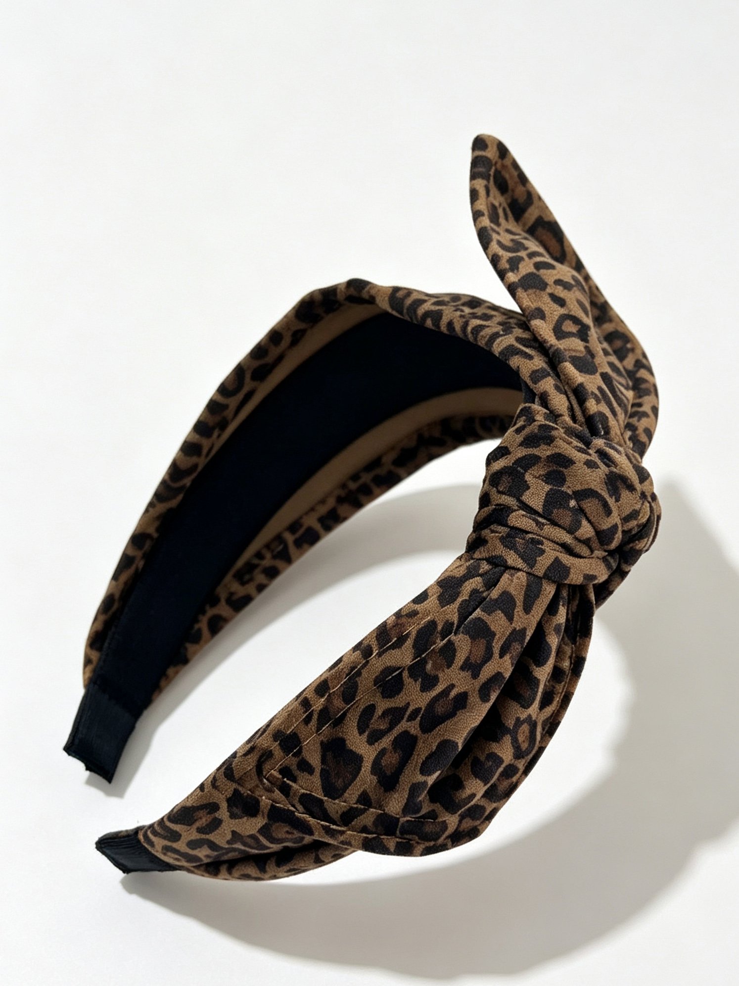 Leopard Print Bow Headband