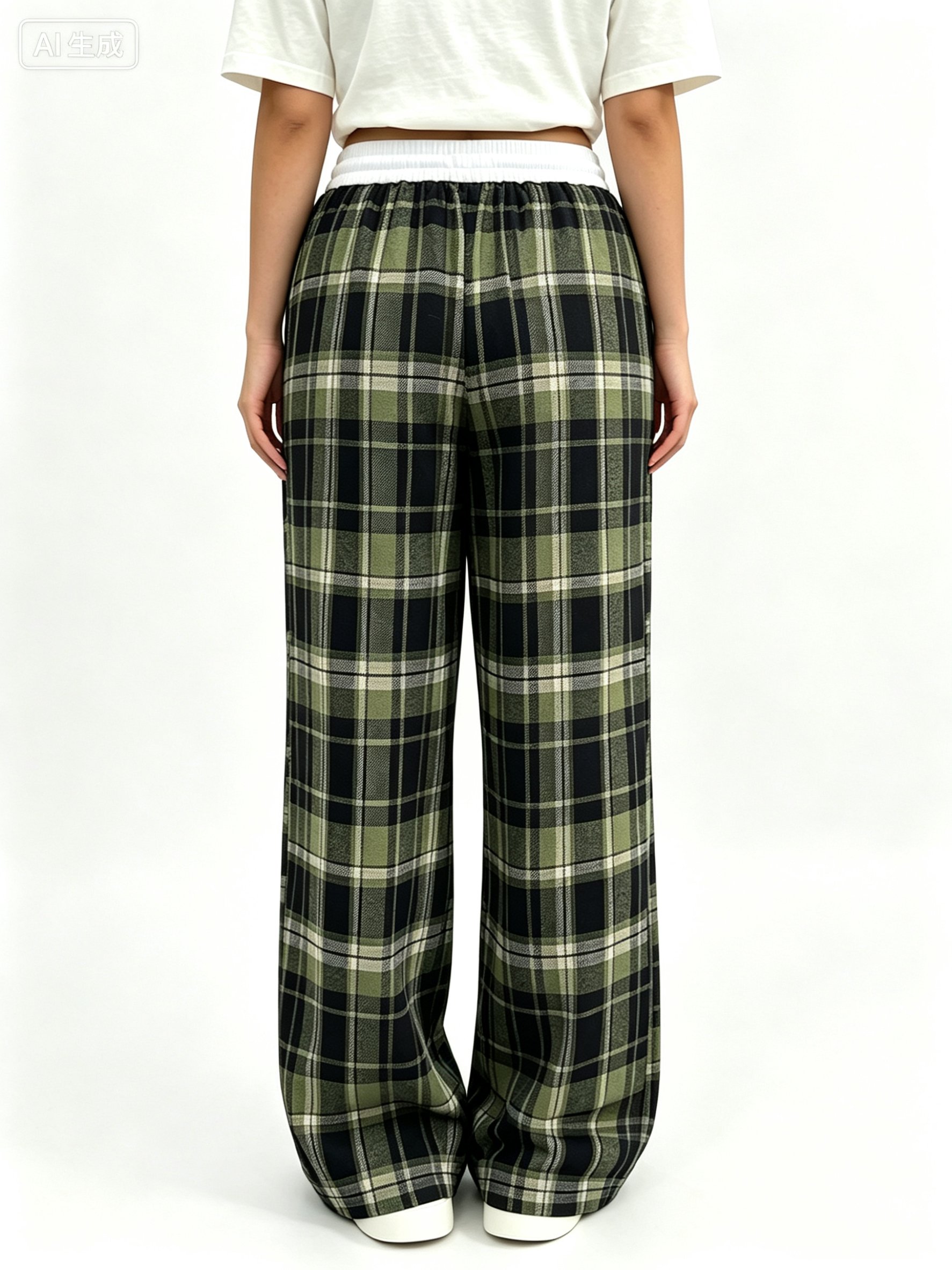 Multi Checked Pajama Pants