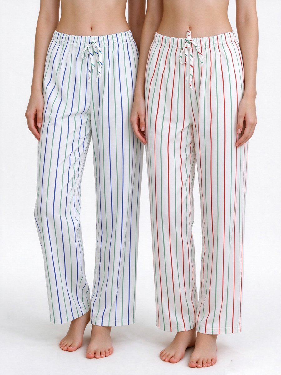 Pack of 2 - Striped Pyjama