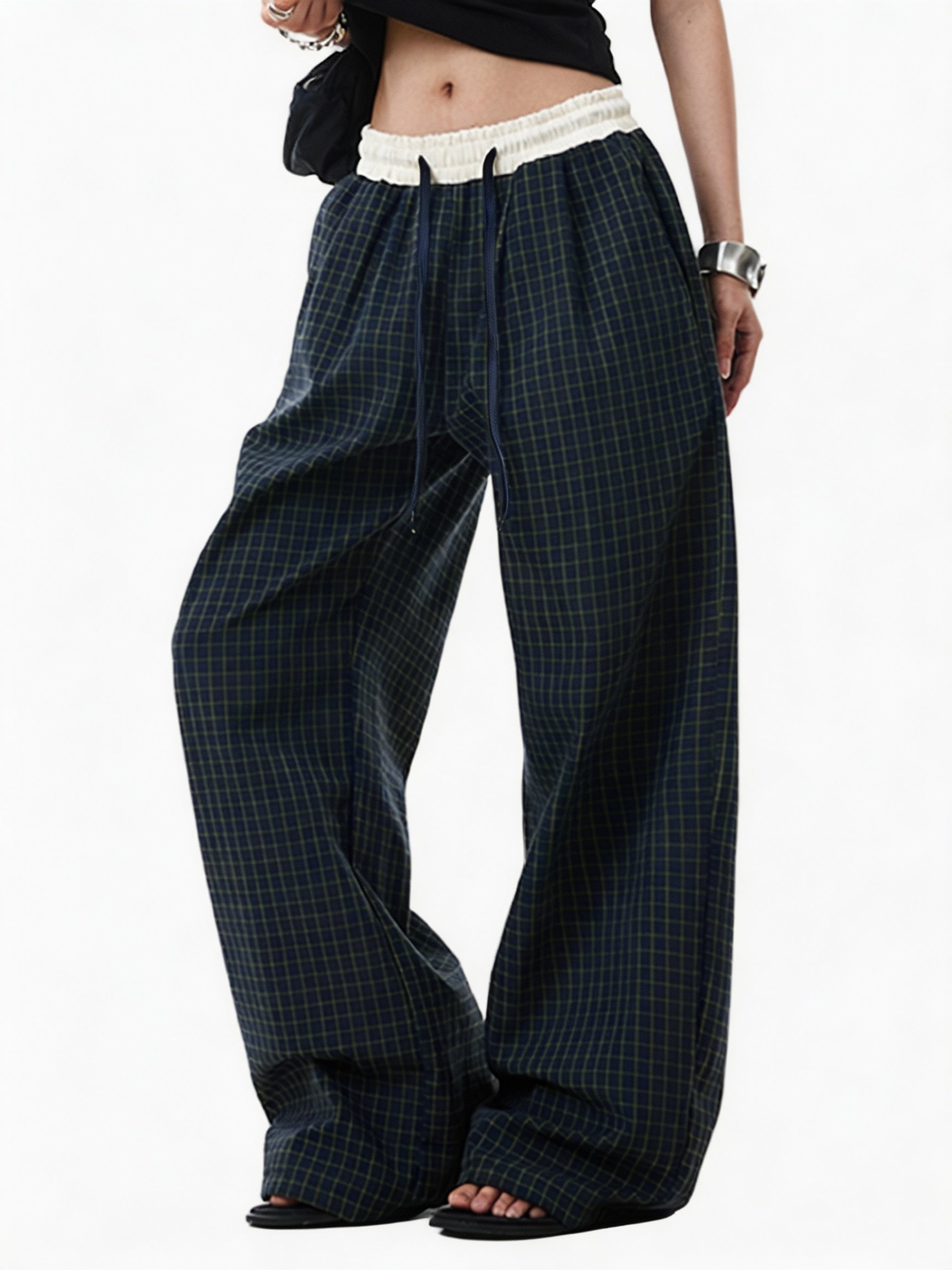 Multi Color Block Pants
