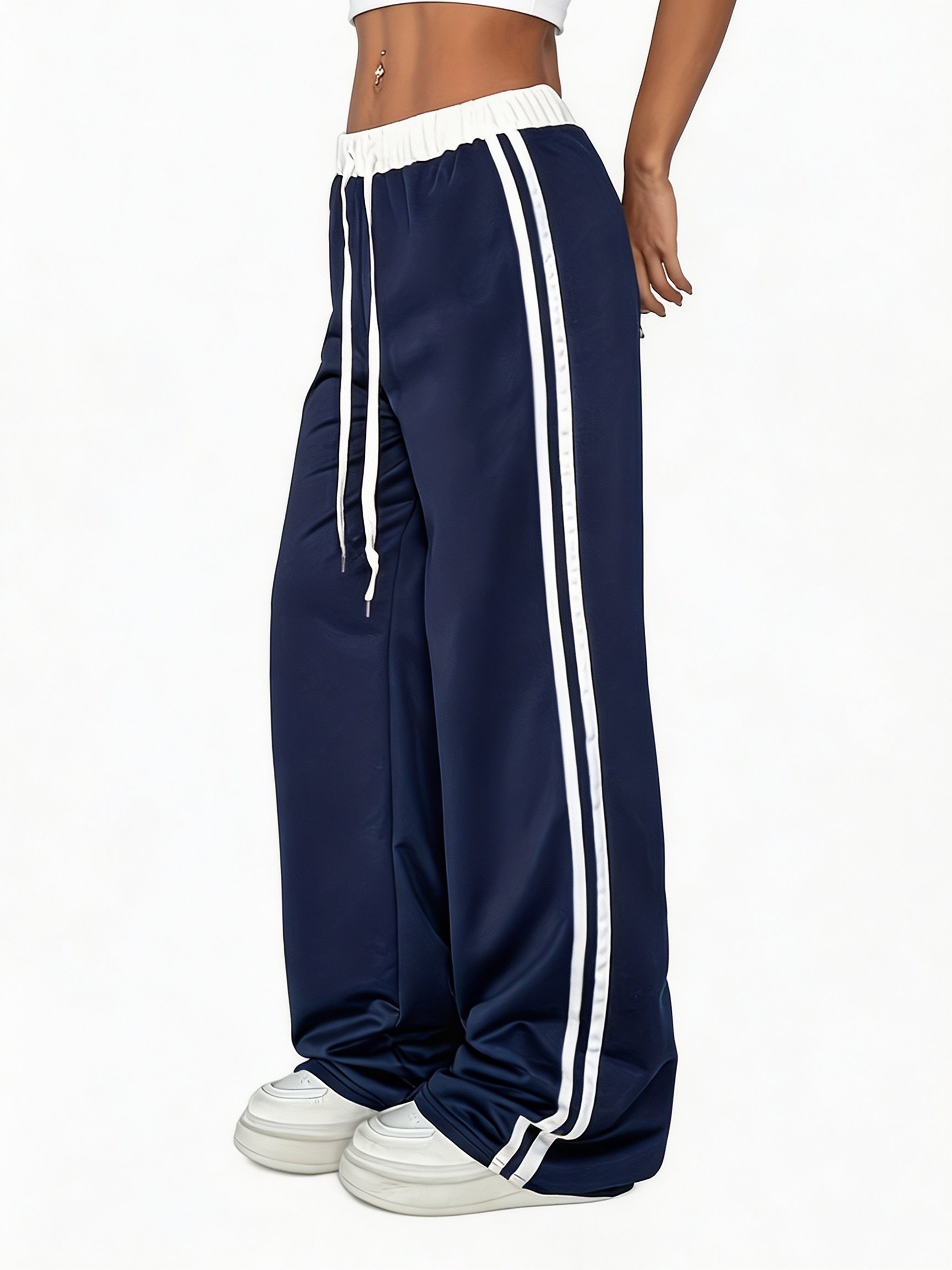 Multi Solid Track Pants