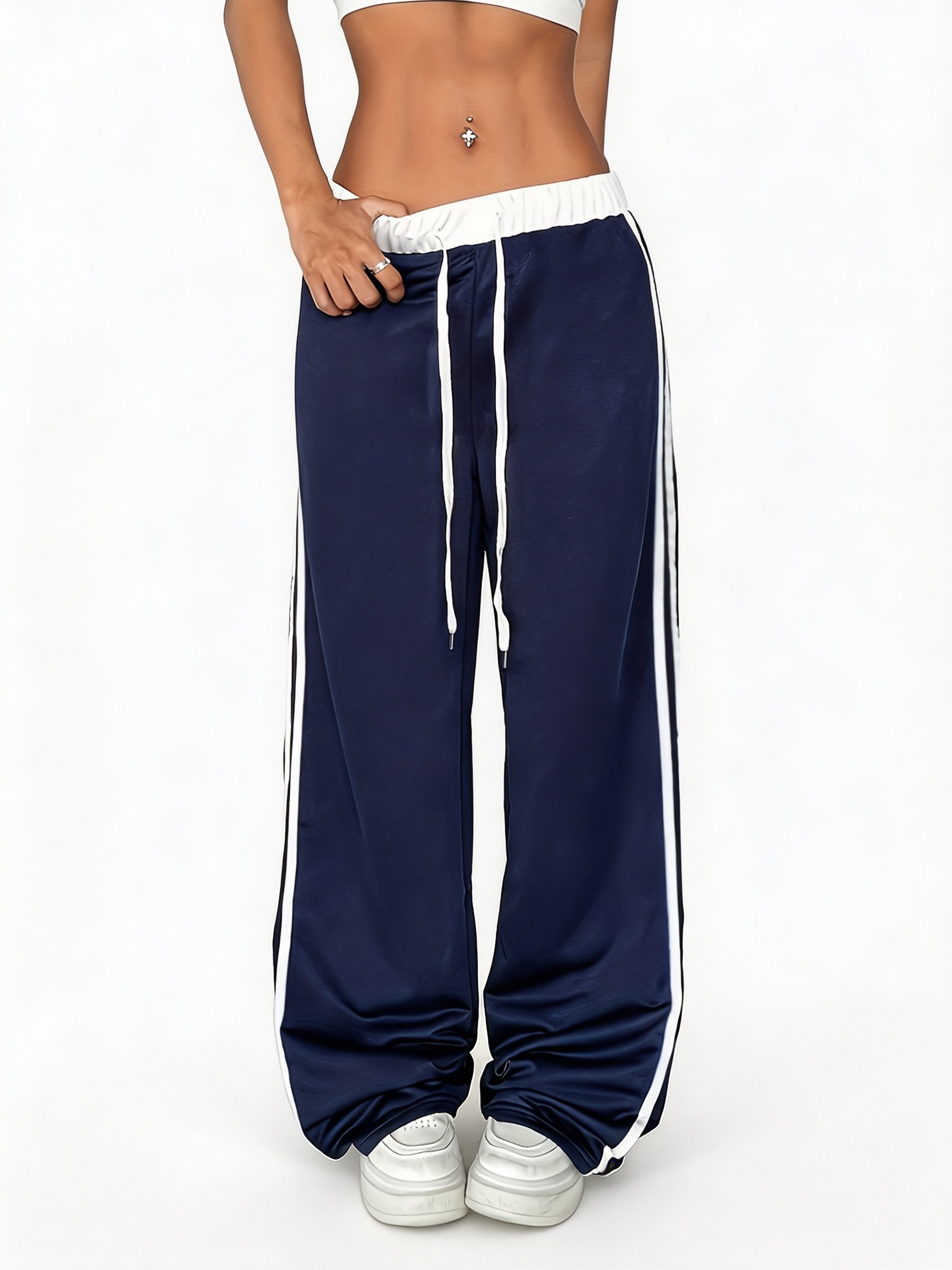Multi Solid Track Pants