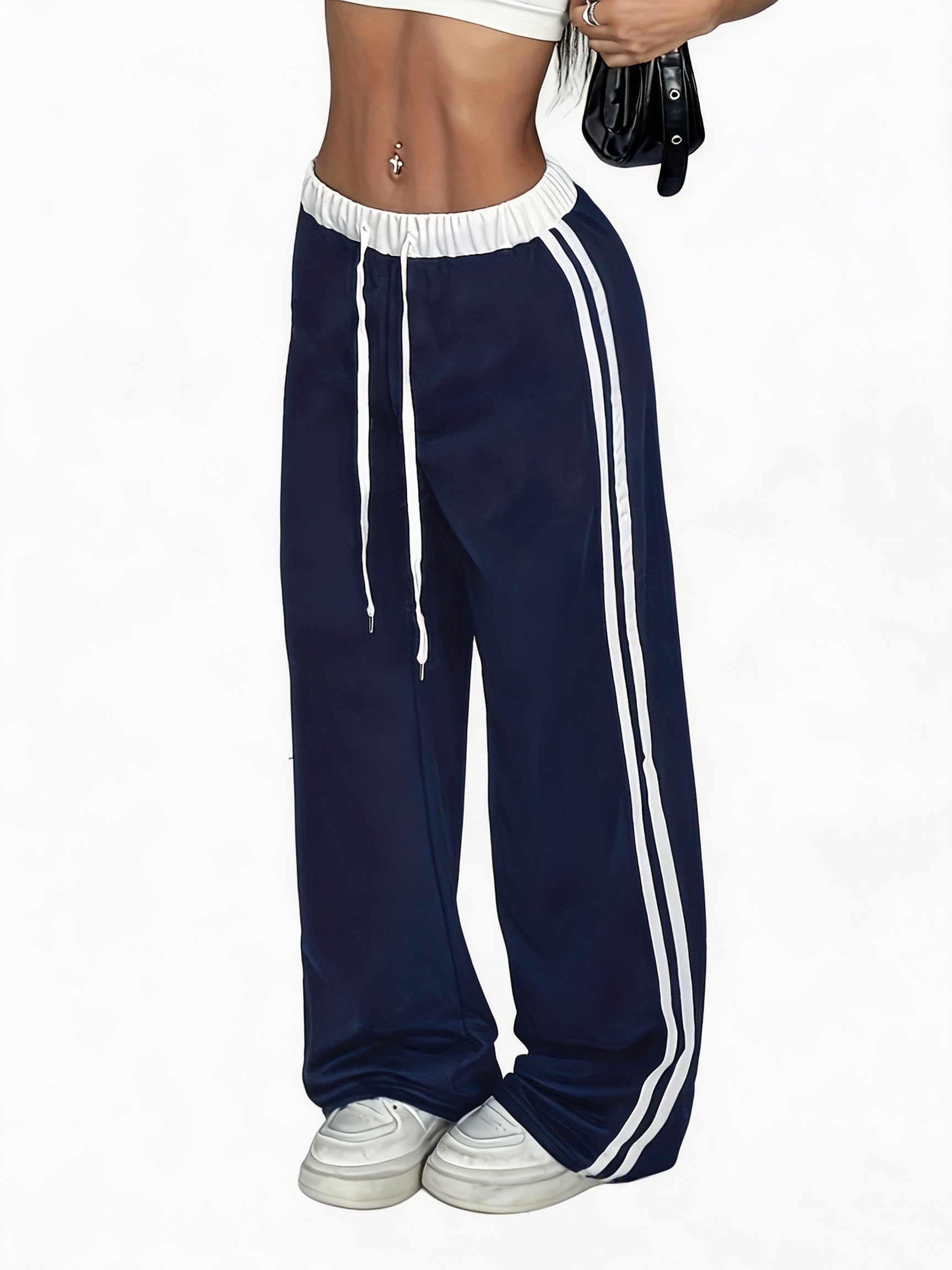 Multi Solid Track Pants