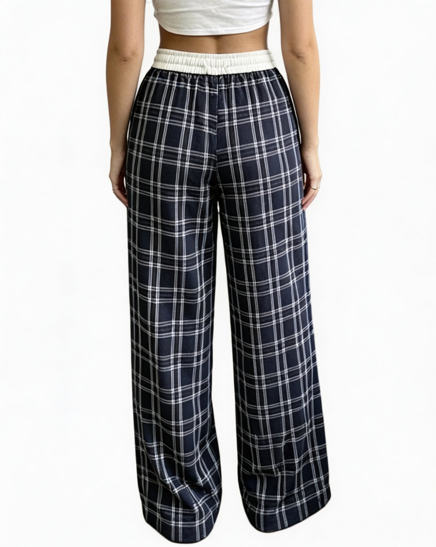 Multi Checked Pajama Pants