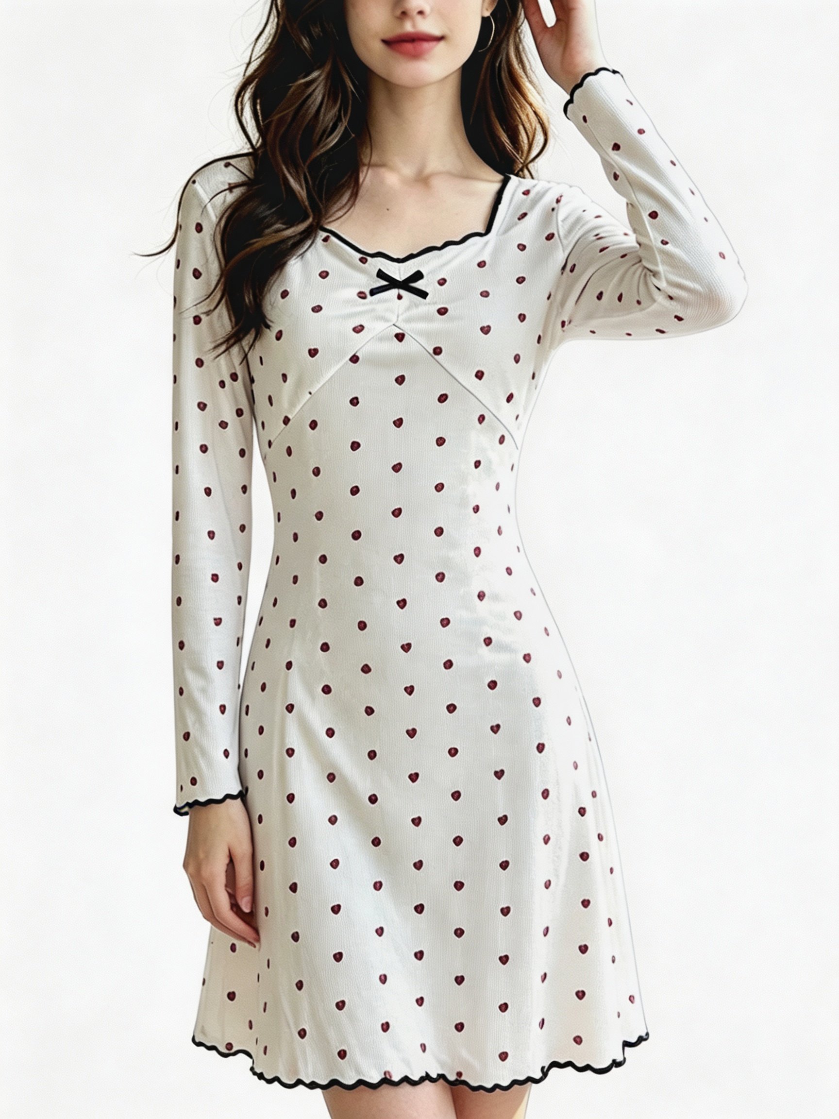 Multi Solid Nightdress