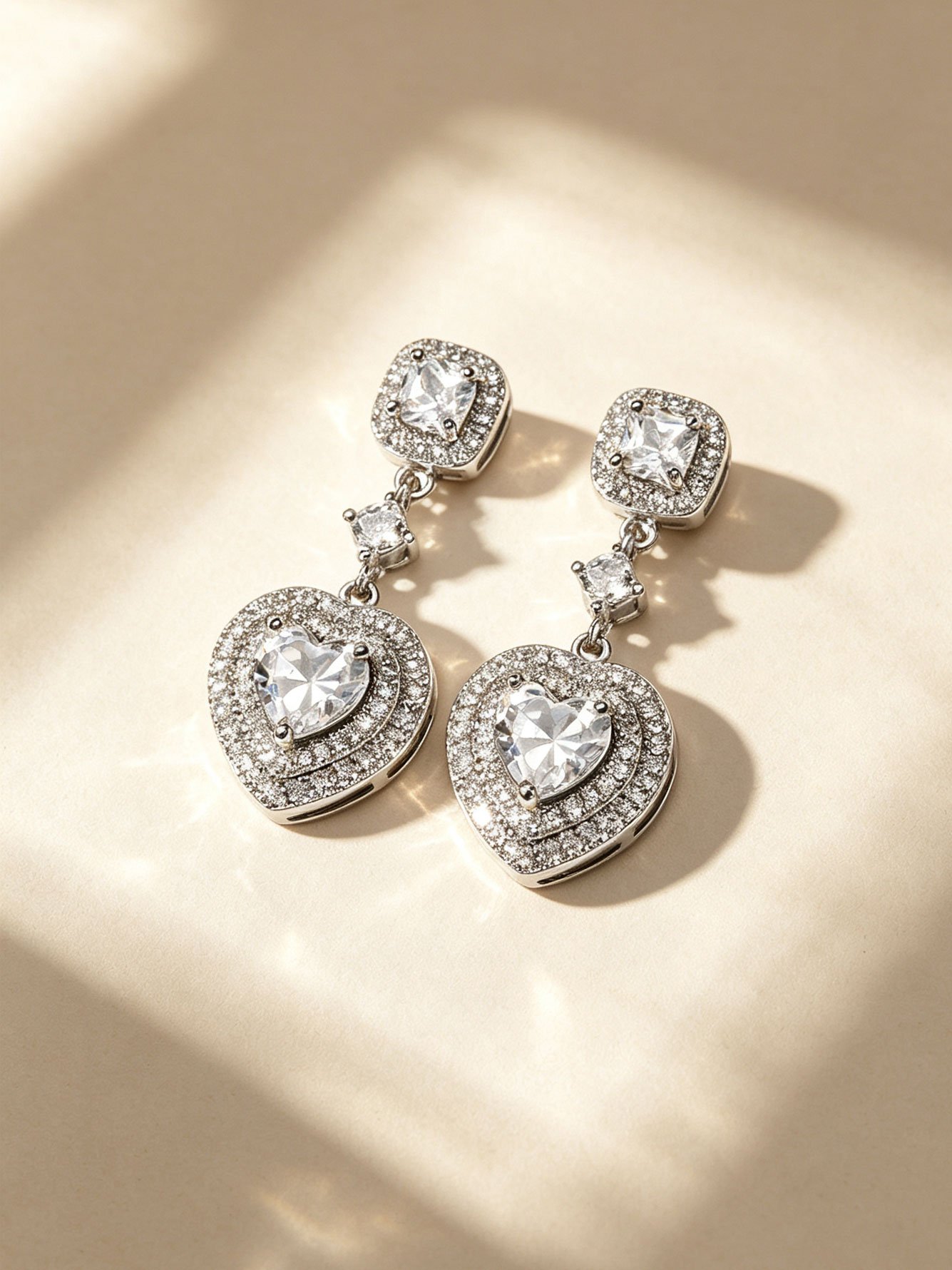 Silver Plain Earrings