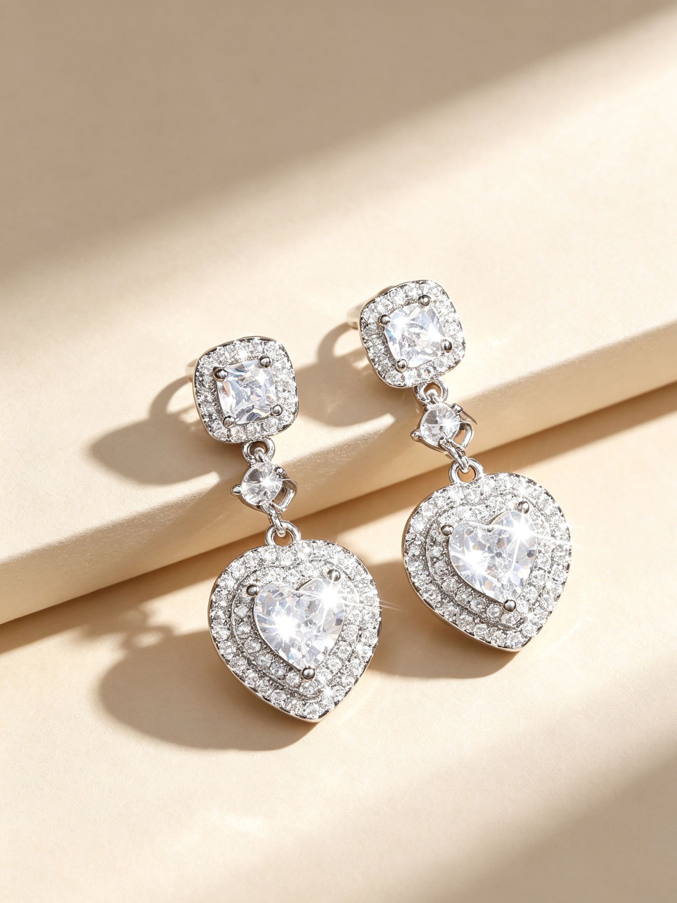 Silver Plain Earrings
