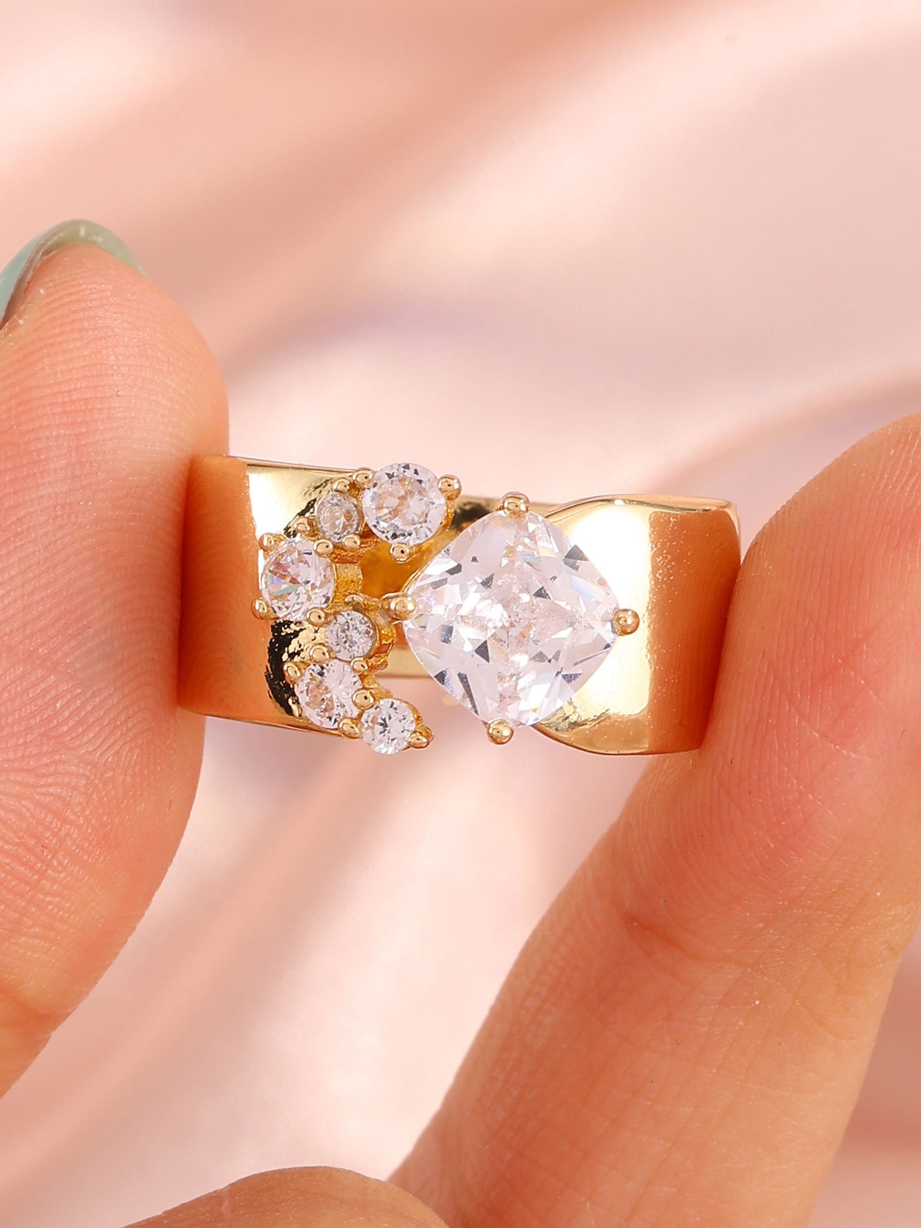 Gold Solid Ring