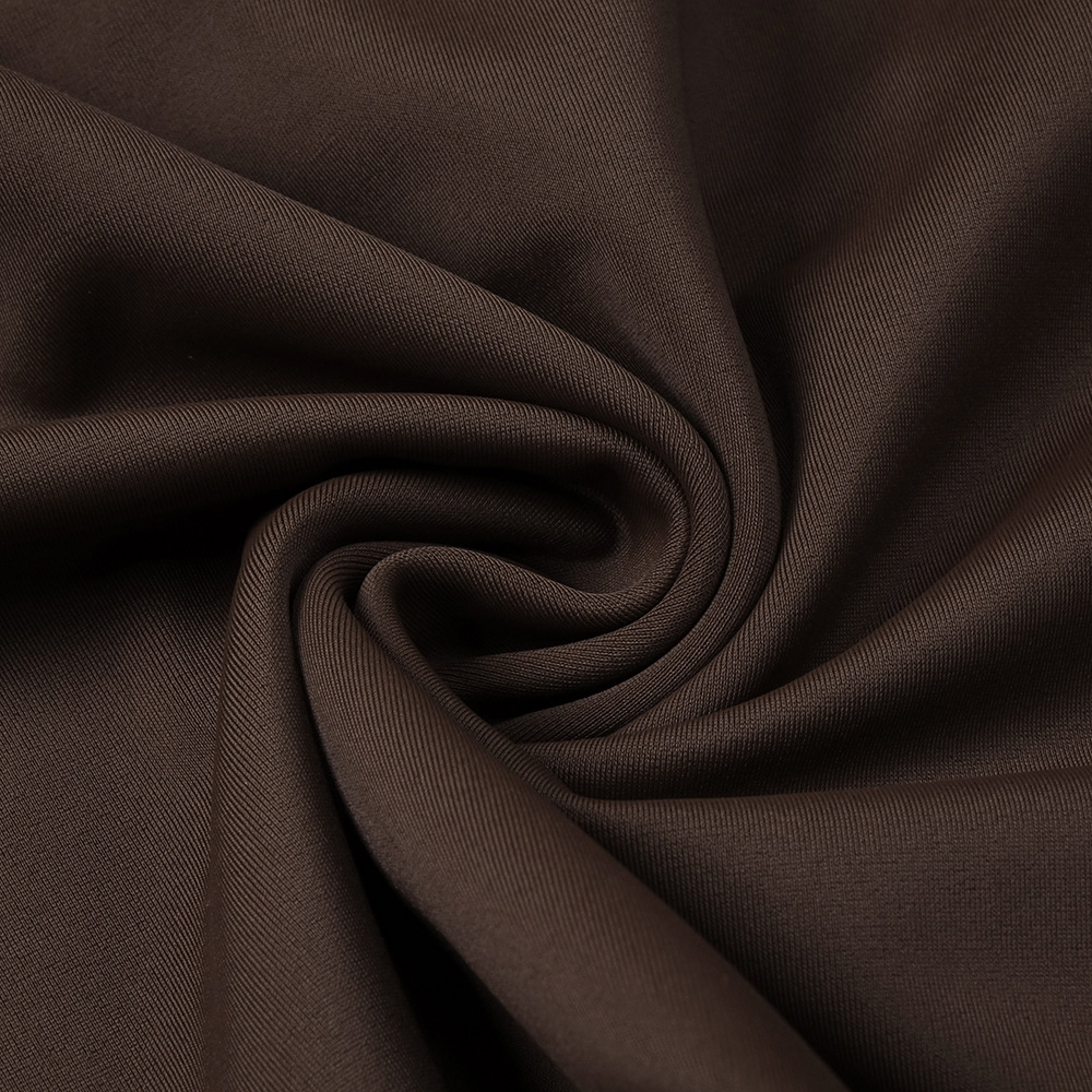 Brown Sleeveless A-Line Dress