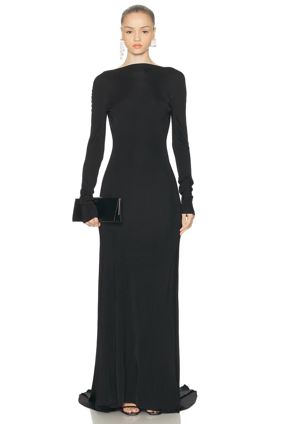 Black A-Line Dress