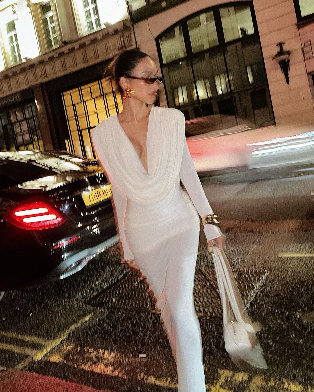White Plain A-Line Sleeveless Maxi Dress