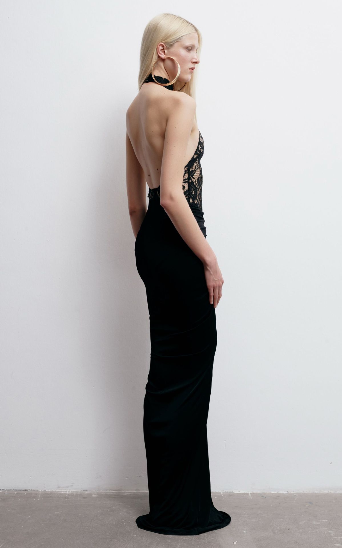 Black Sleeveless A-Line Dress