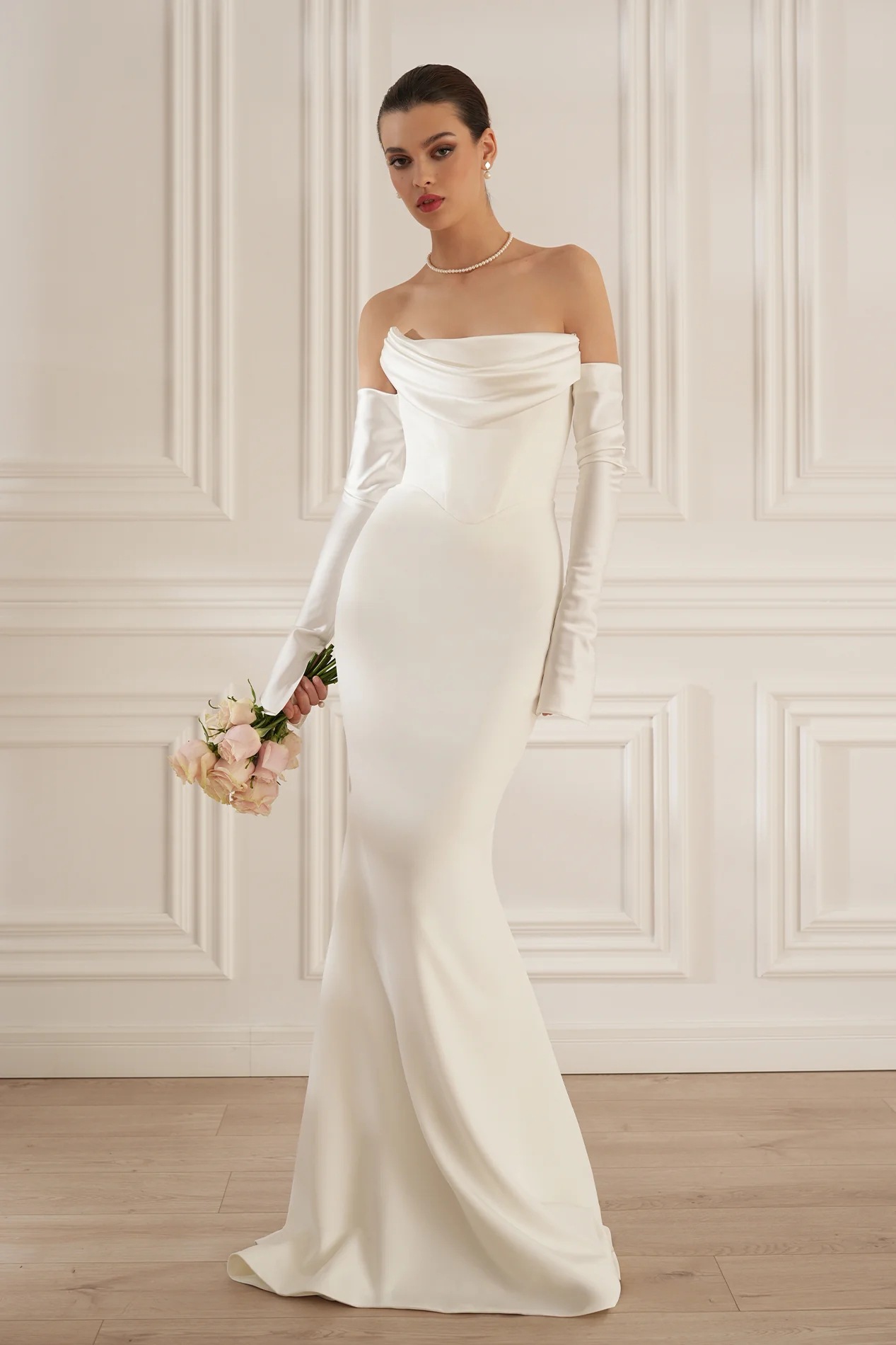 White Sleeveless A-Line Maxi Dress