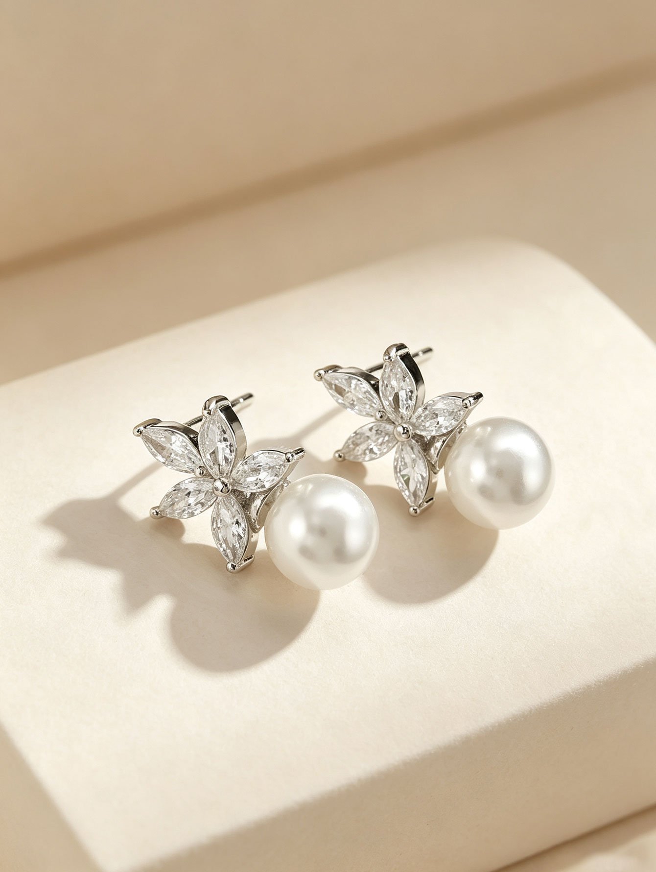 Silver Plain Earrings