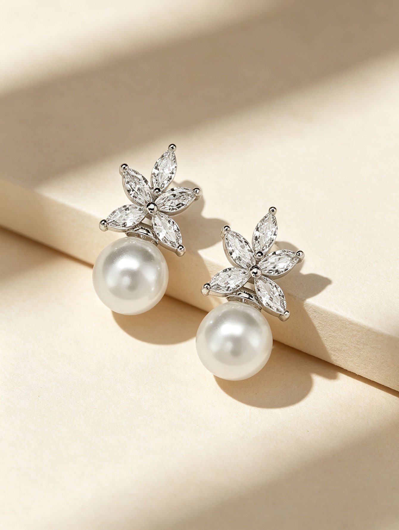 Silver Plain Earrings