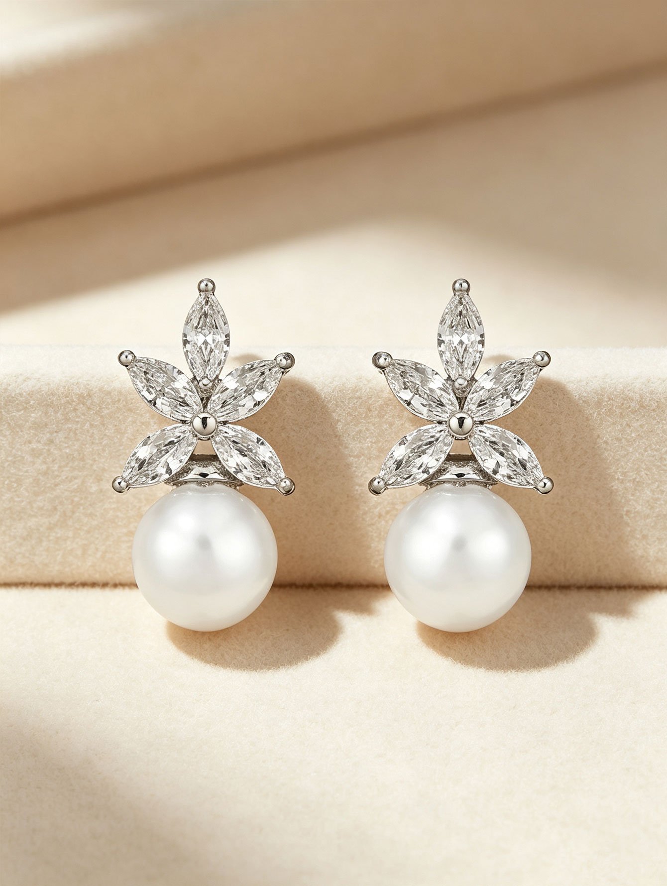Silver Plain Earrings
