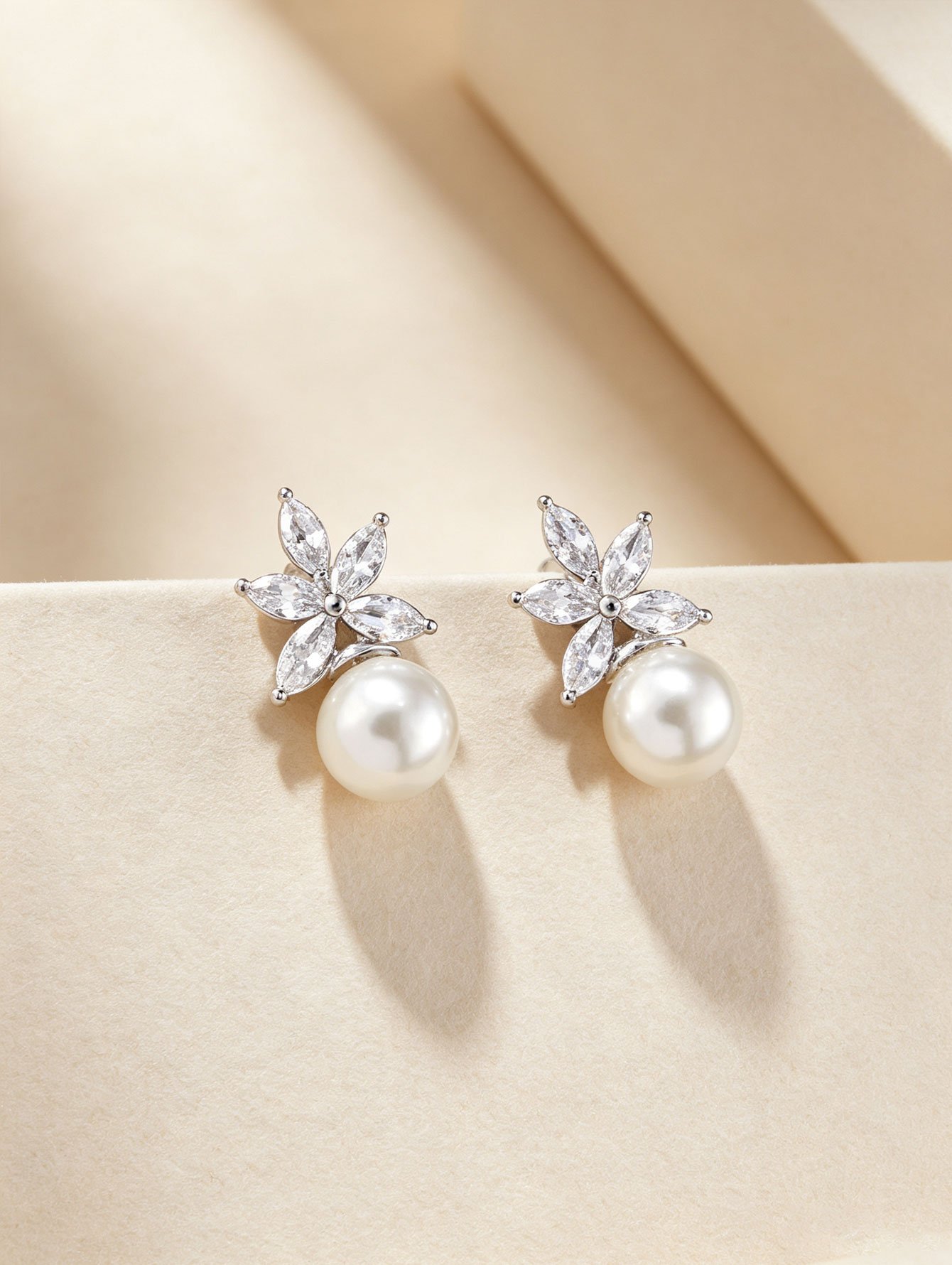 Silver Plain Earrings