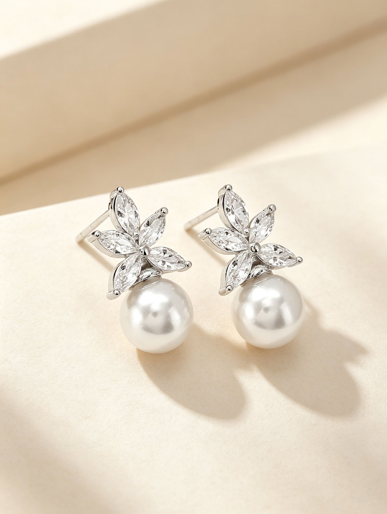 Silver Plain Earrings