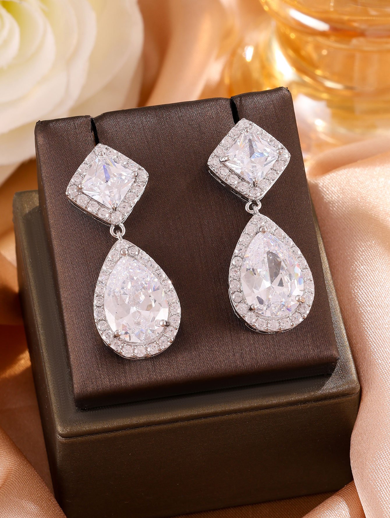 Silver Plain Earrings