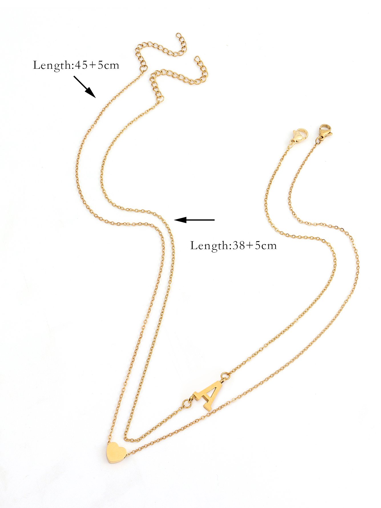 Gold Solid Delicate Necklace