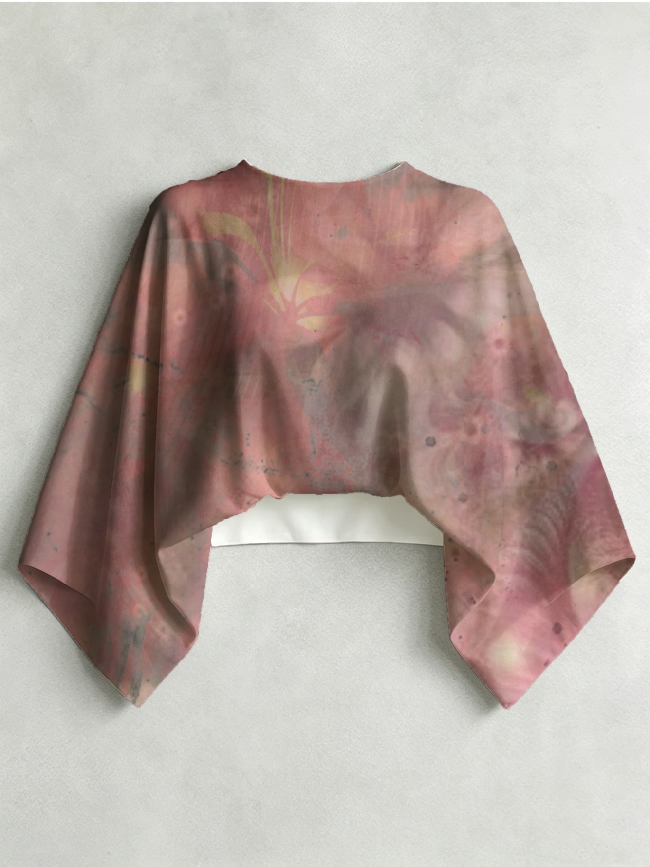 Maroon Dyed Bandeau and Trousers Co-Ords