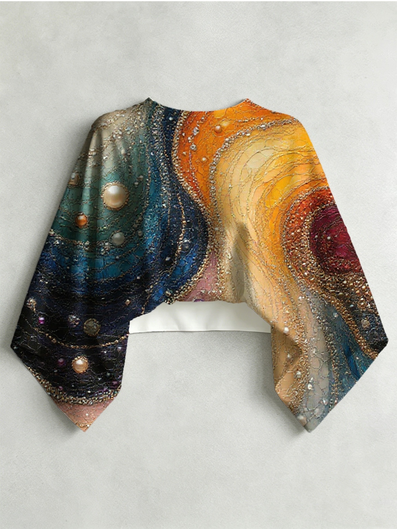 Multi Dyed Bandeau and Wide Leg Co-Ords