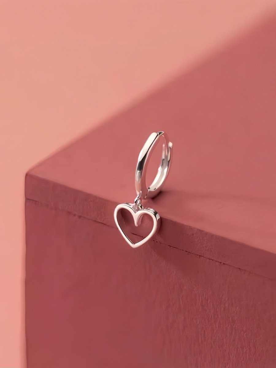 Silver Plain Earrings