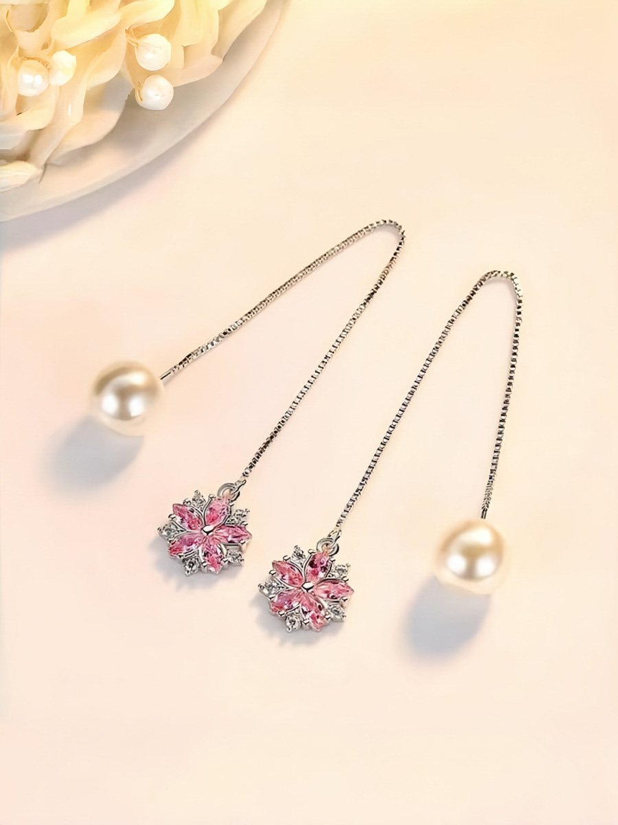 Silver Plain Earrings