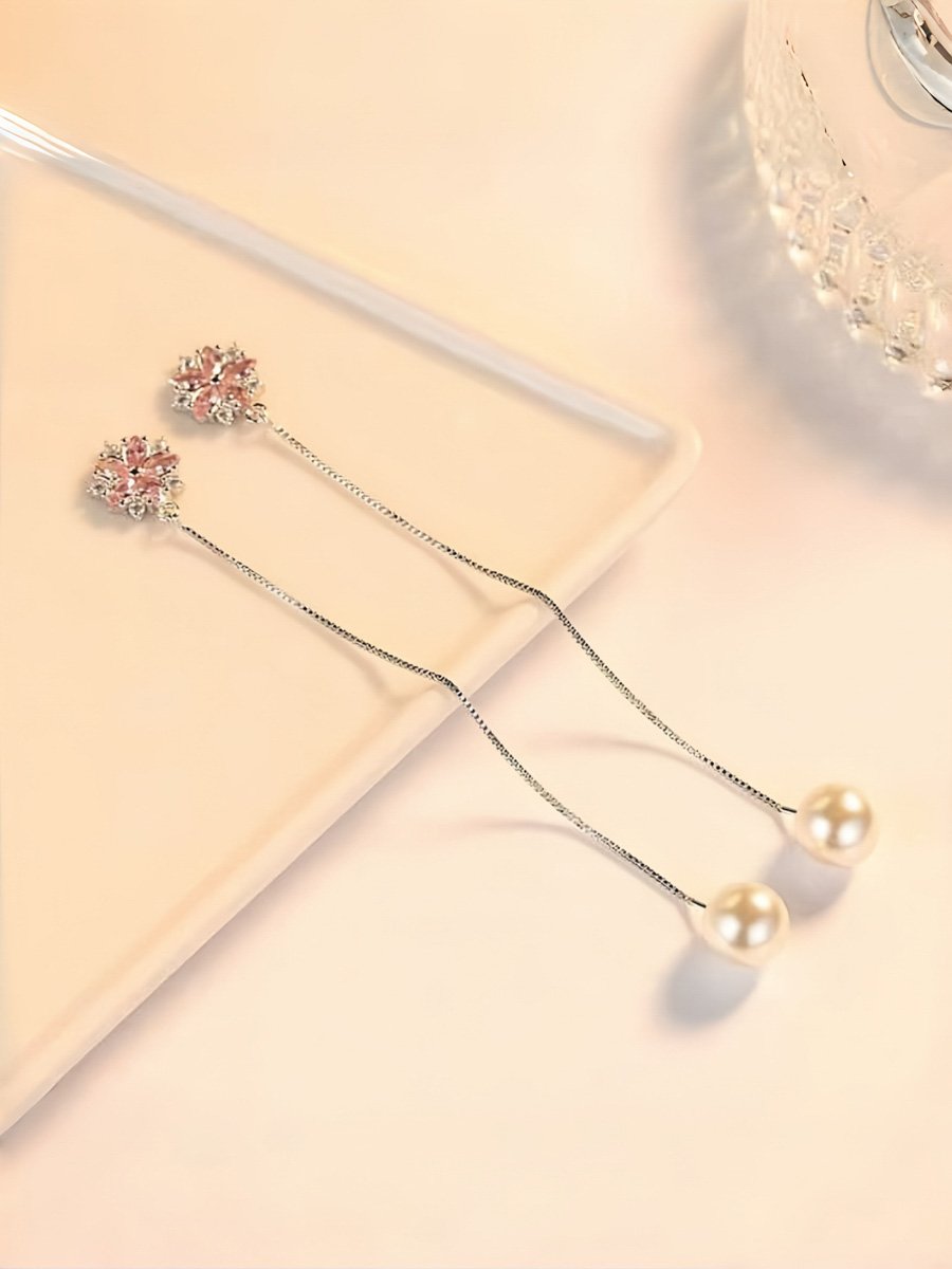 Silver Plain Earrings