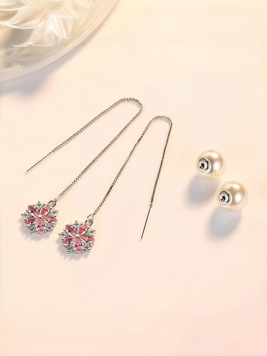 Silver Plain Earrings