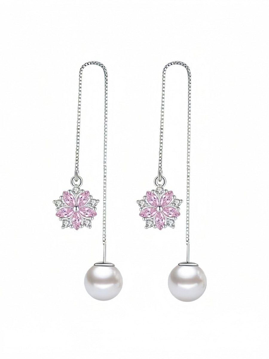 Silver Plain Earrings
