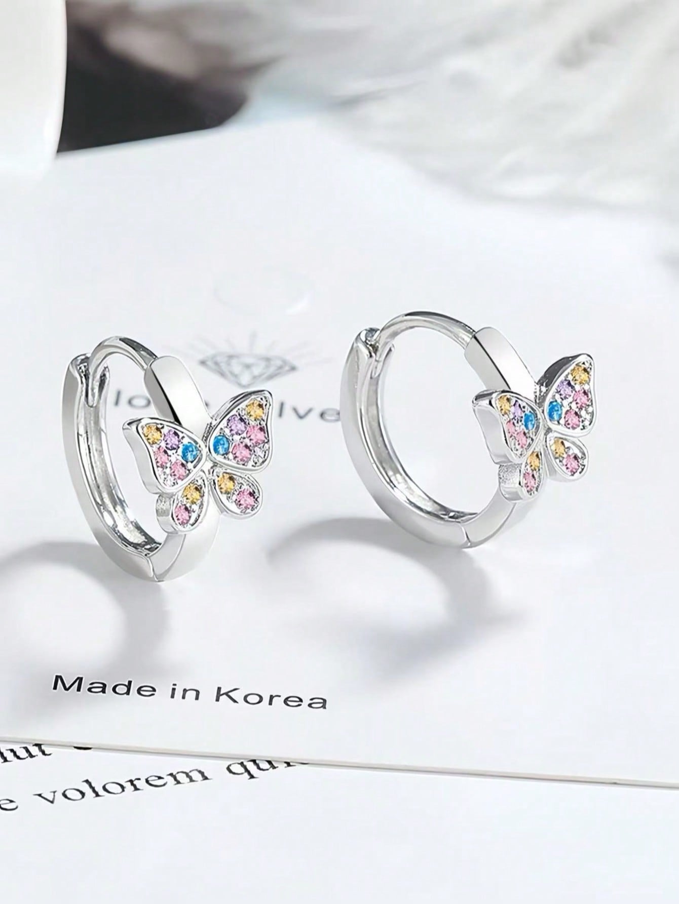 Silver Plain Earrings
