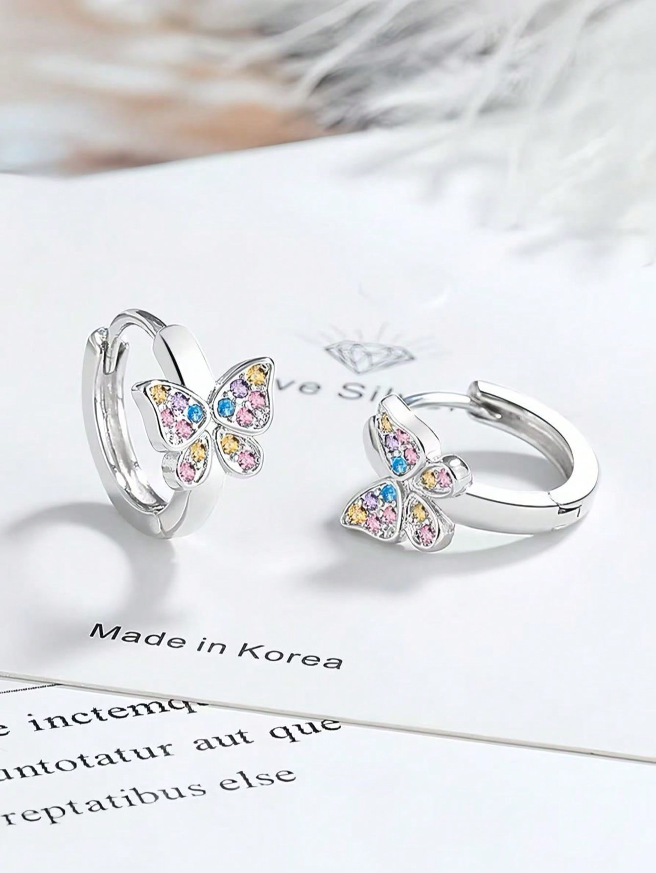 Silver Plain Earrings