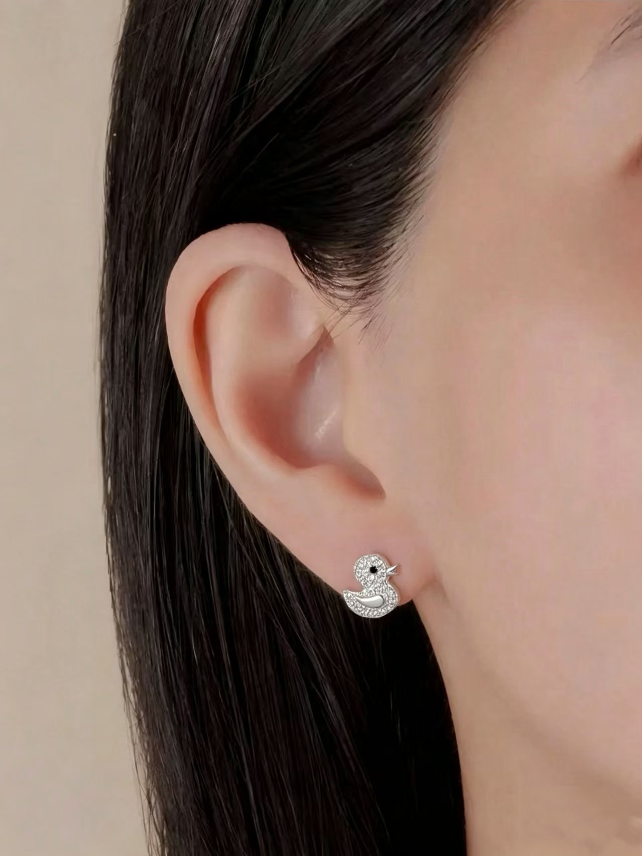 Silver Plain Earrings