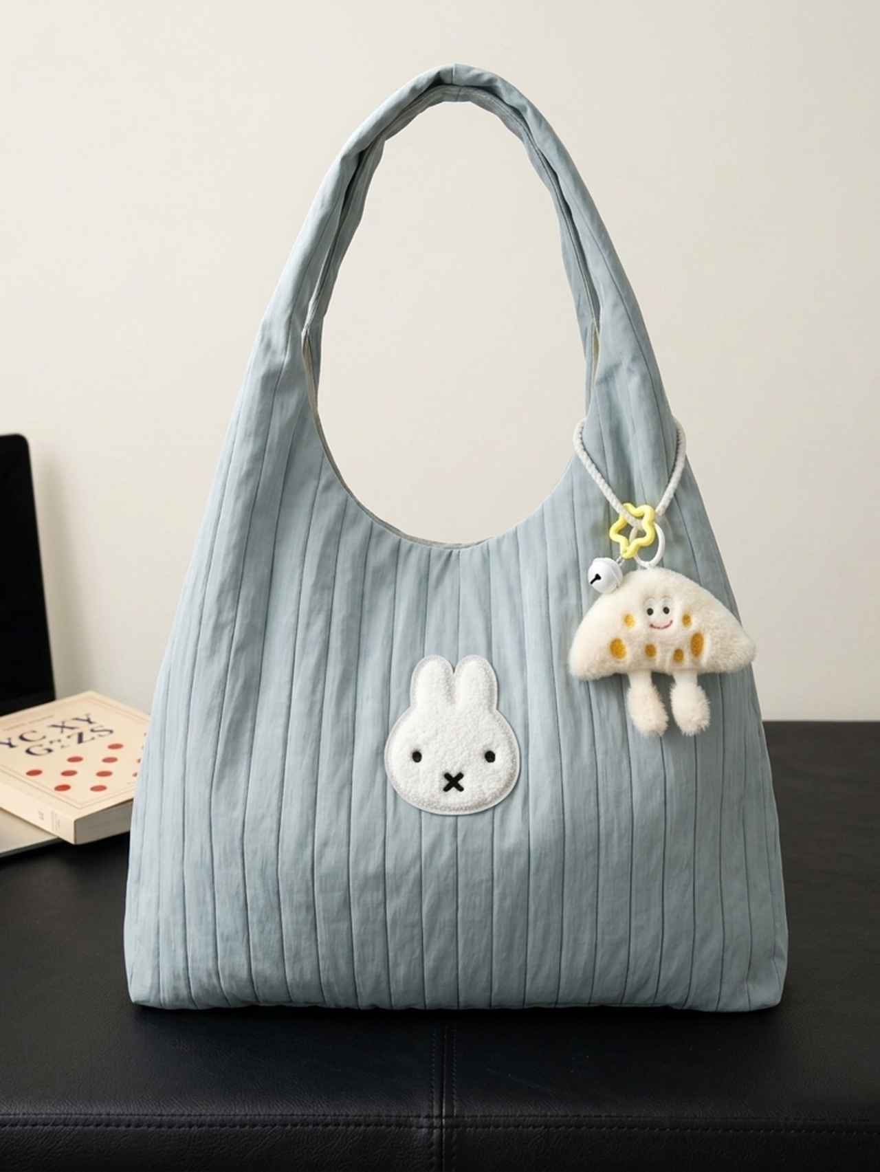 Blue Texture Tote 