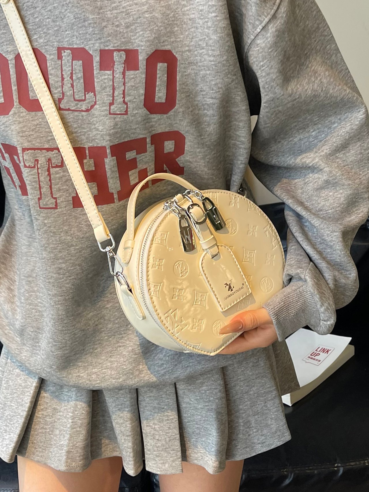 Off-White Crossbody Bag