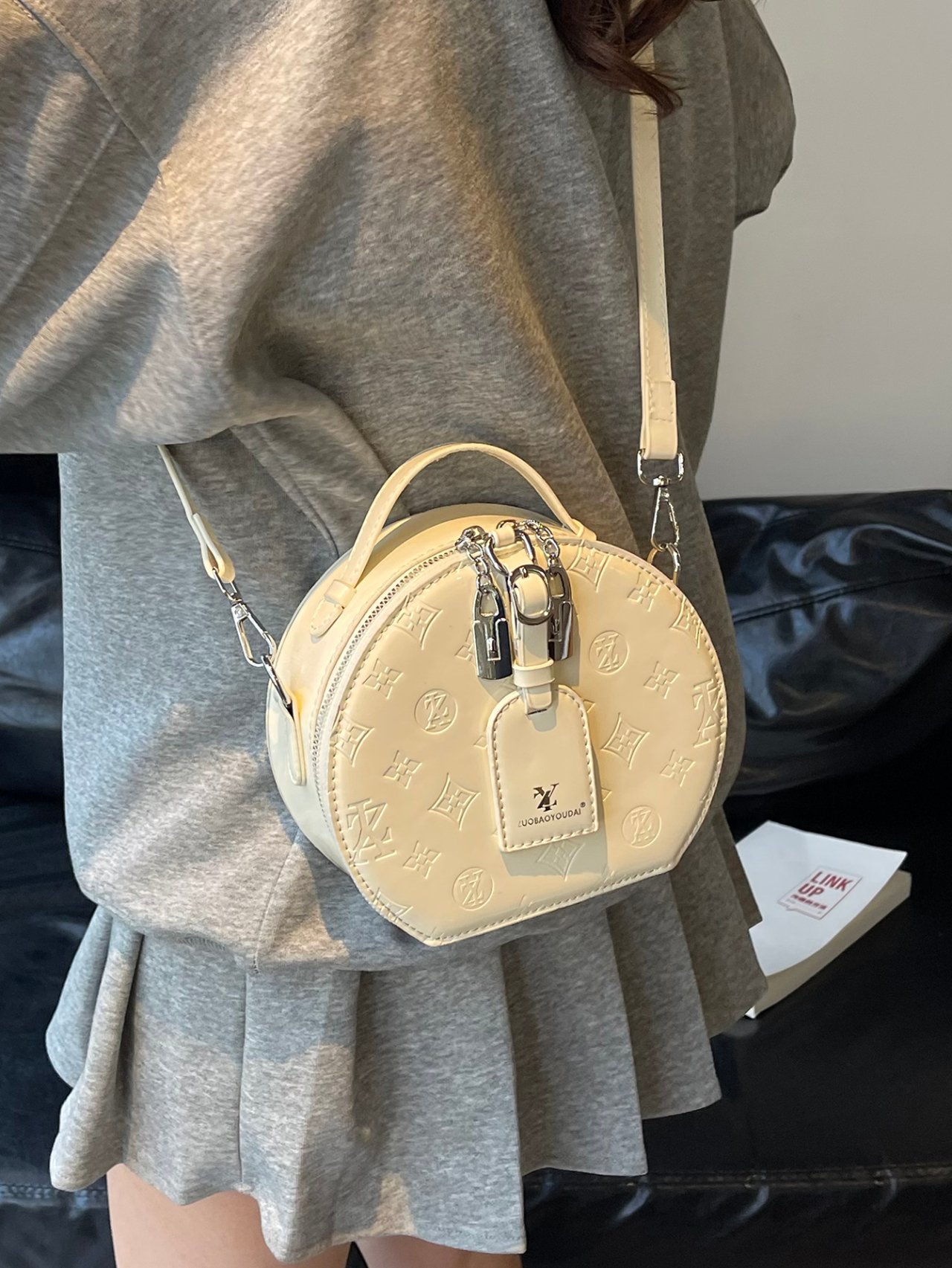 Off-White Crossbody Bag