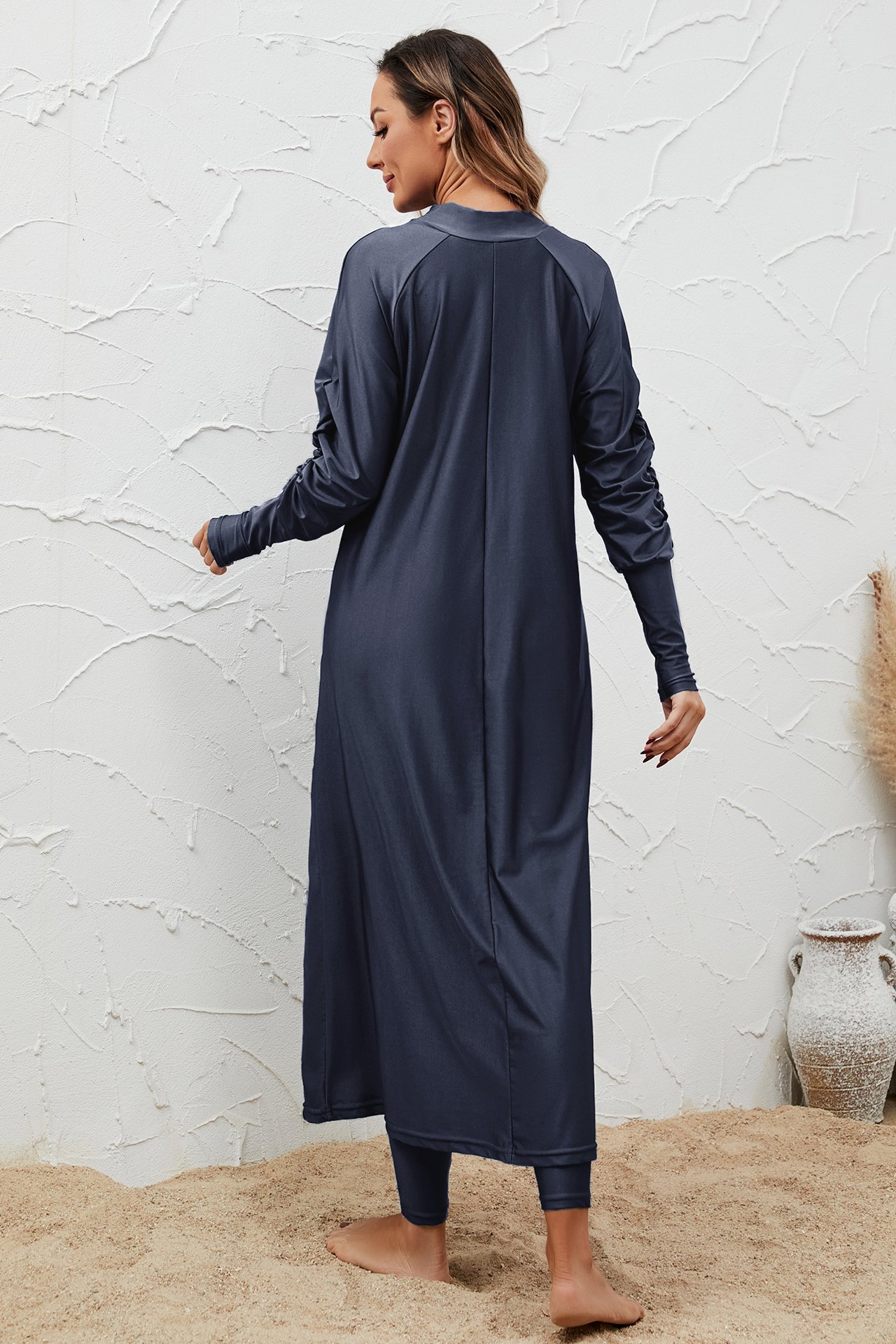 Charcoal Solid Burkini