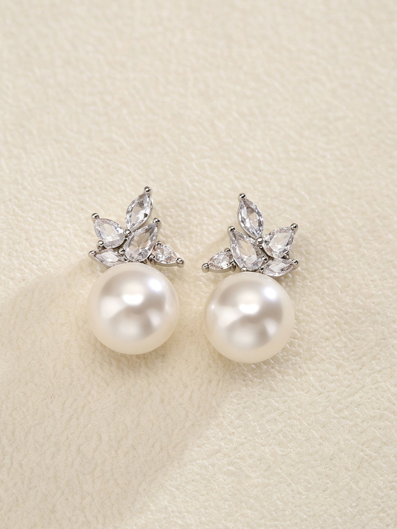 Silver Solid Stud Earrings
