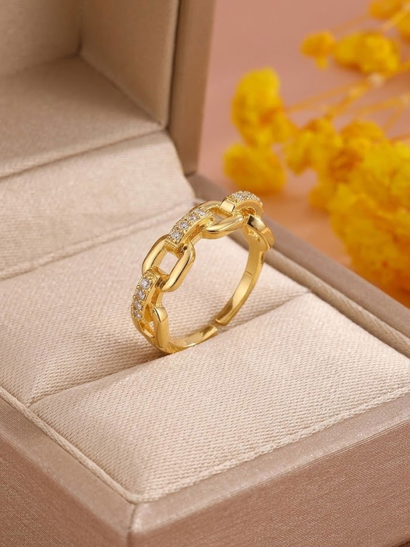 Gold Solid Ring