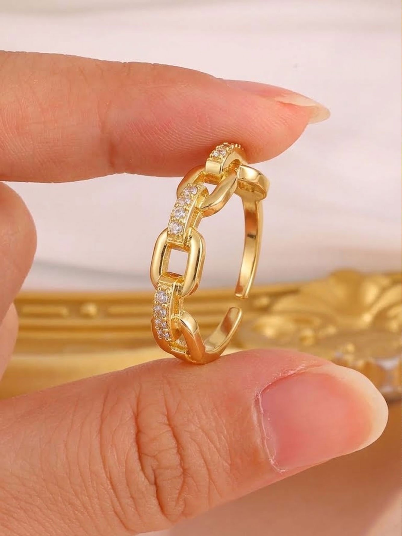 Gold Solid Ring
