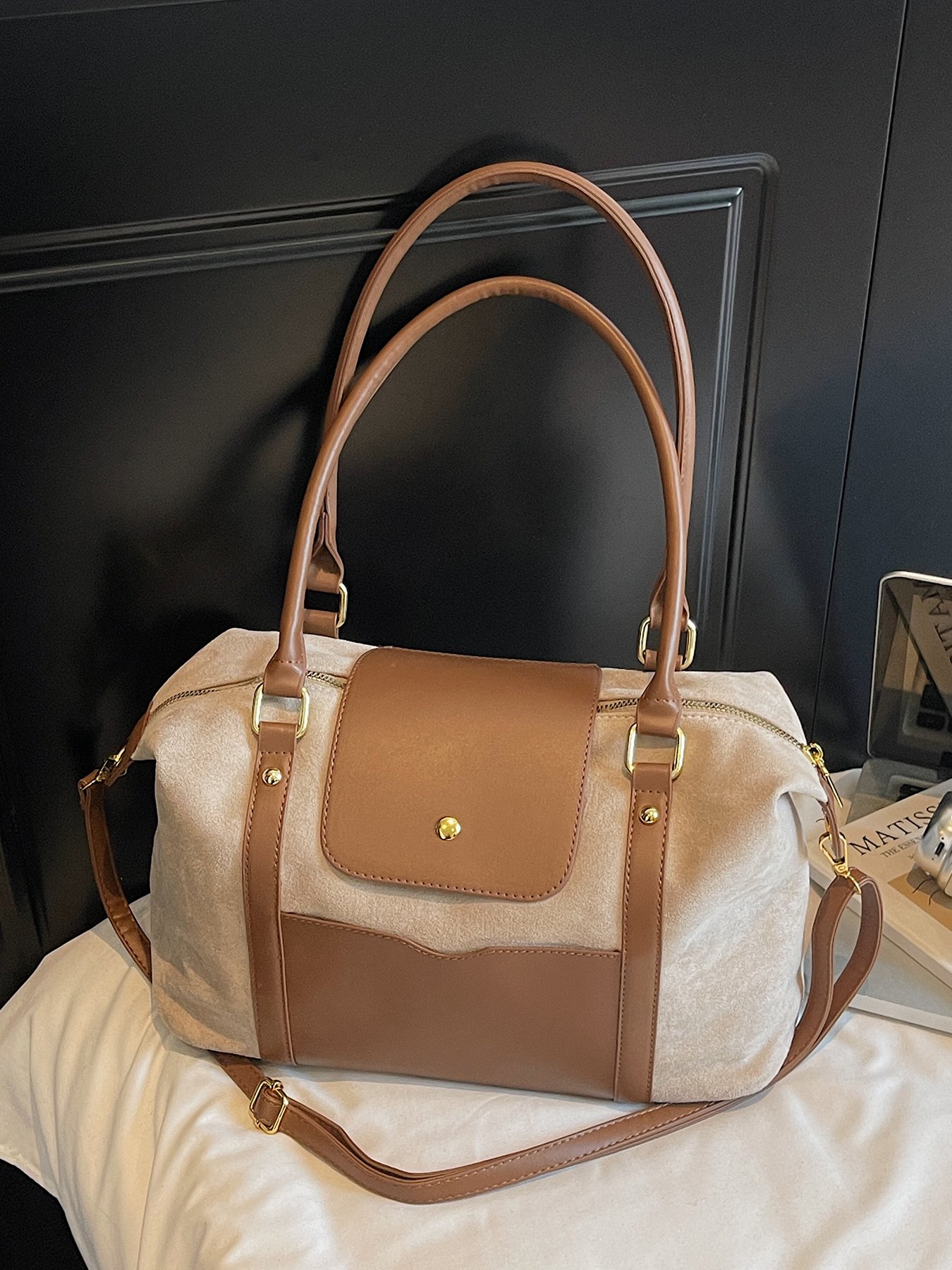 Large Capacity Womens Shoulder Bag Handbag Tote Bag