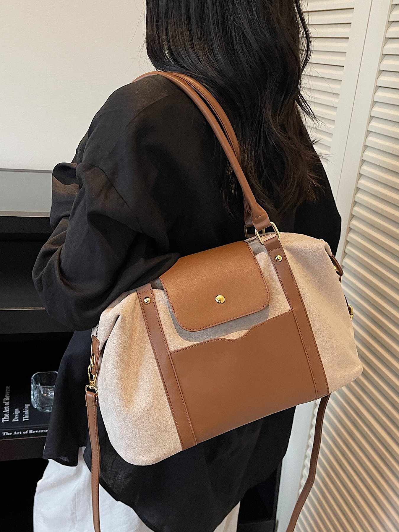 Large Capacity Womens Shoulder Bag Handbag Tote Bag