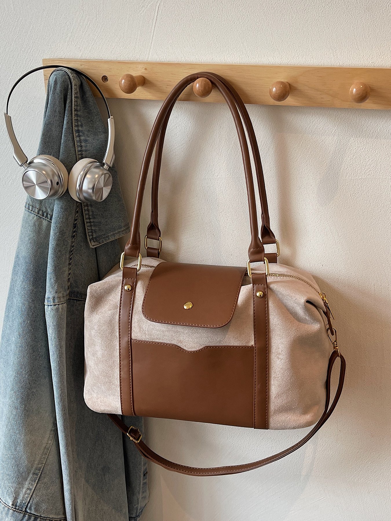 Large Capacity Womens Shoulder Bag Handbag Tote Bag