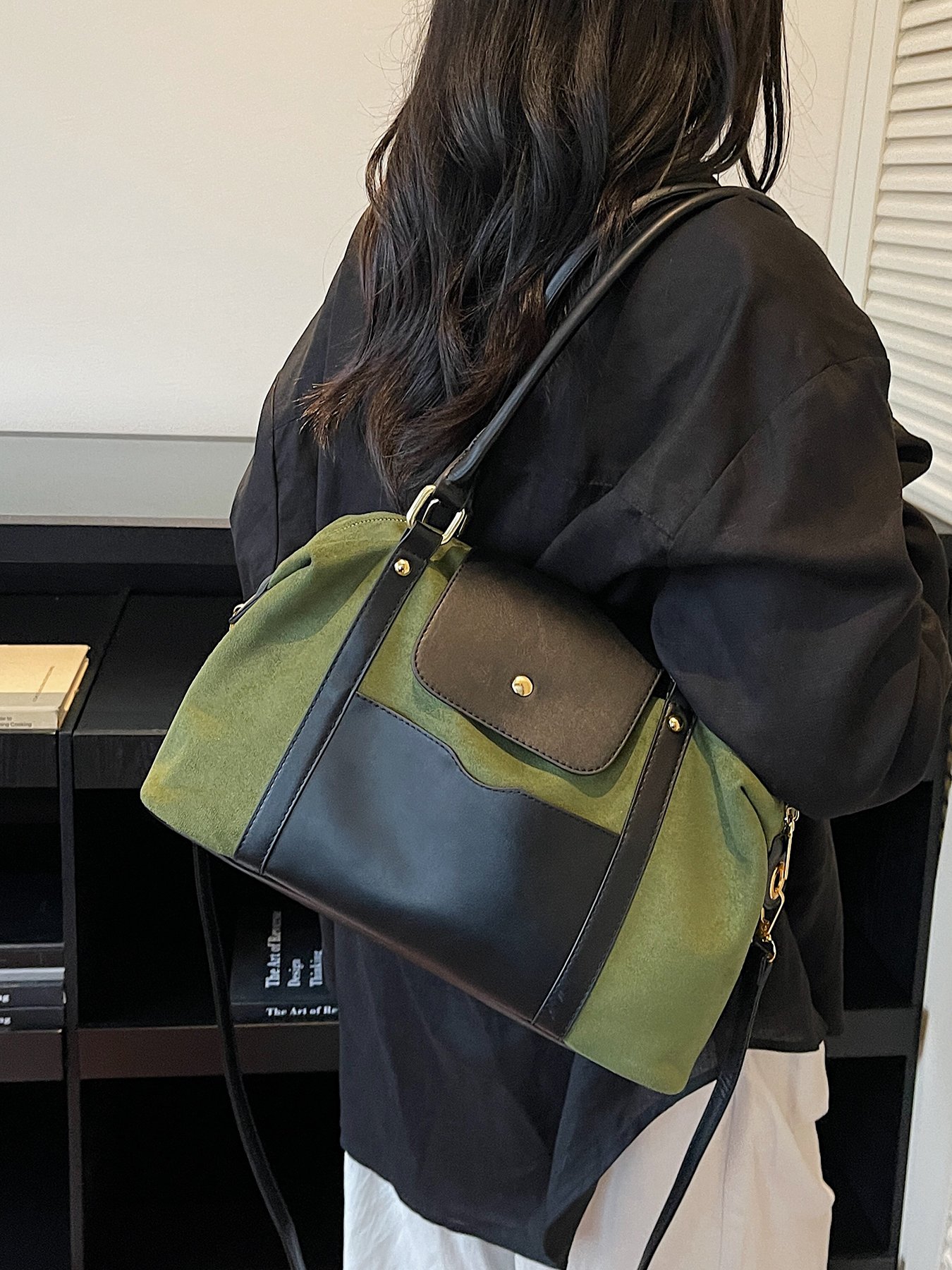 Large Capacity Womens Shoulder Bag Handbag Tote Bag