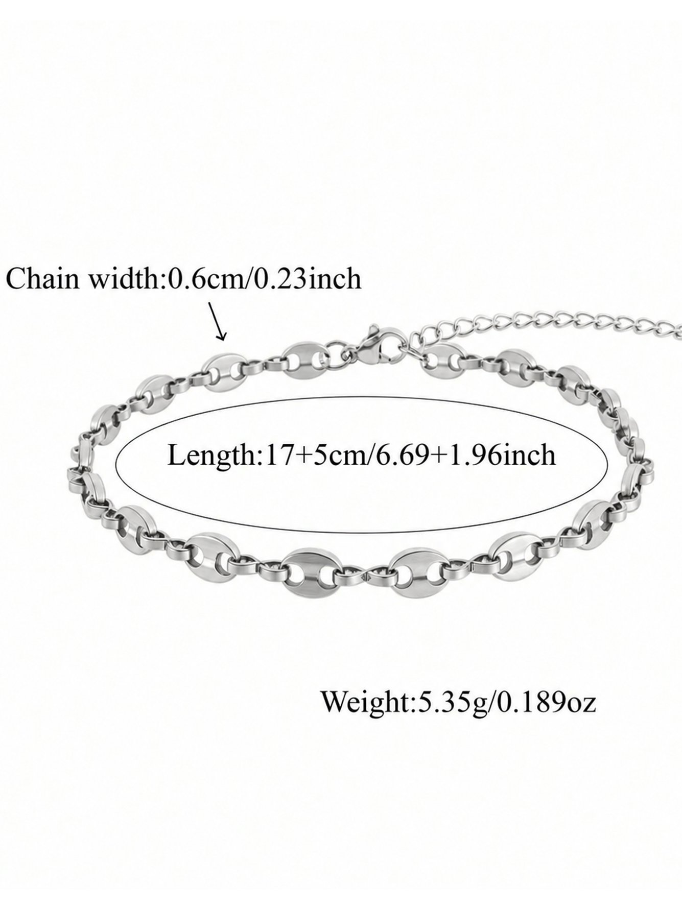 Silver Charm Bracelet