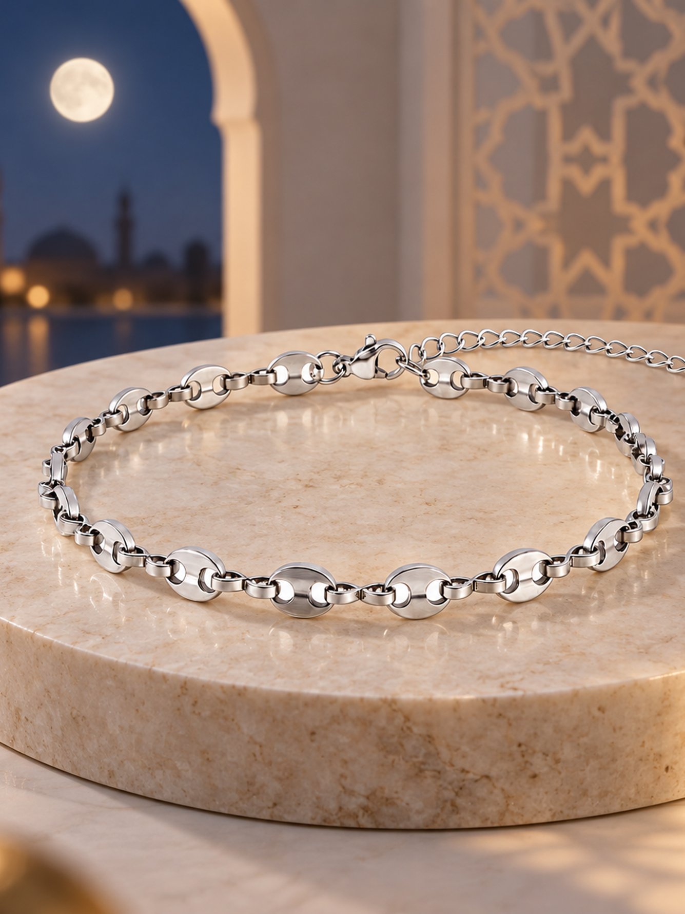 Silver Charm Bracelet