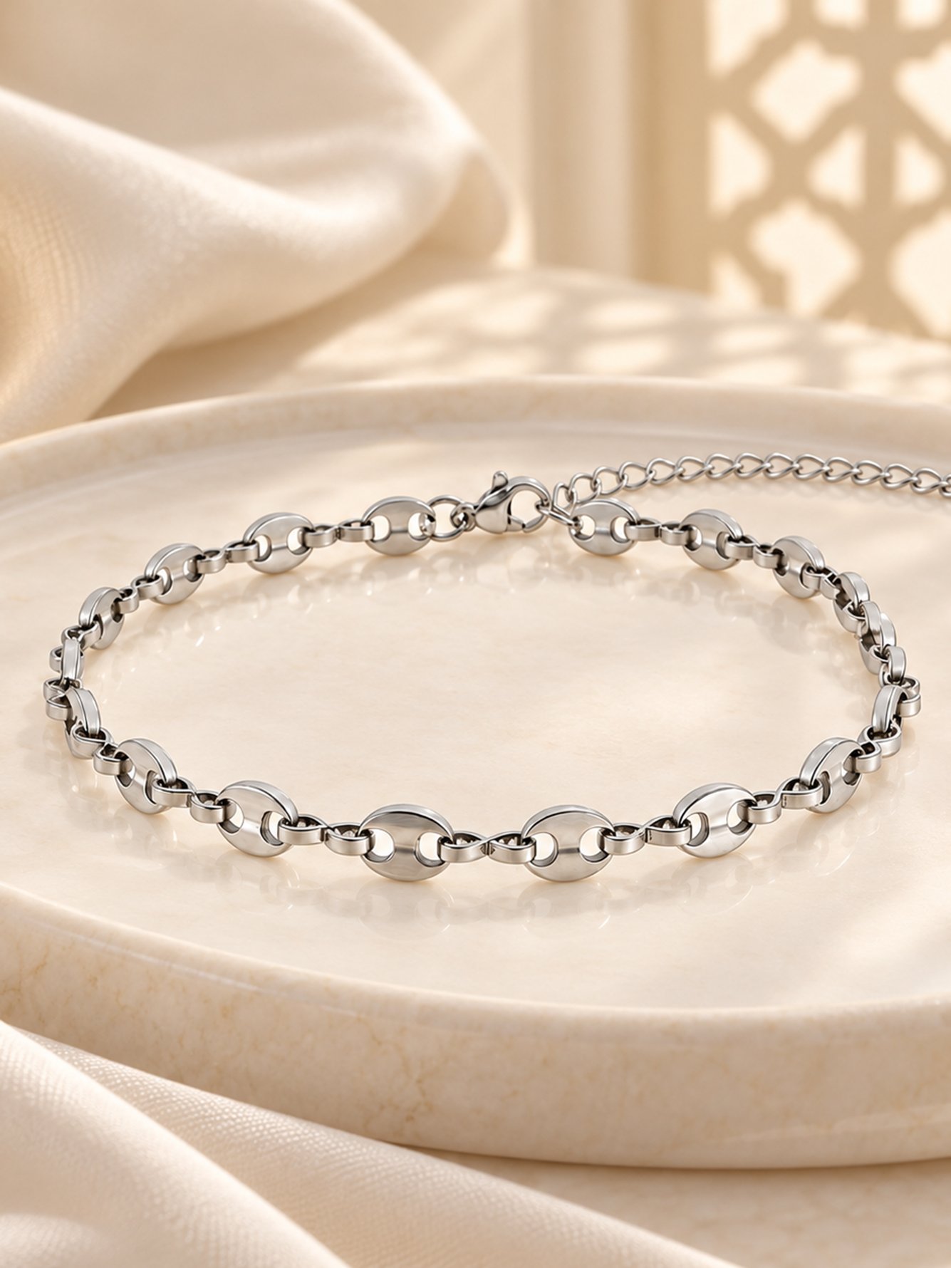 Silver Charm Bracelet